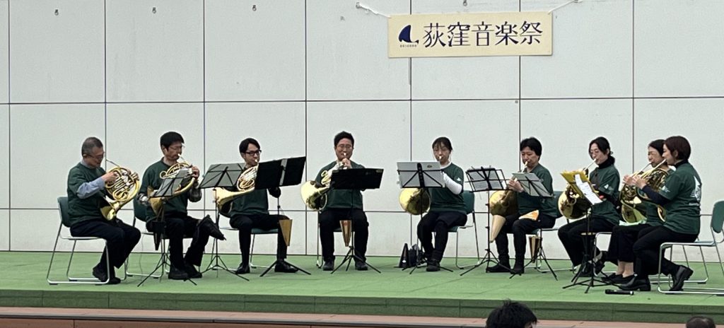 251108「天空からの響き」@荻窪タウンセブン屋上（屋外ステージ）