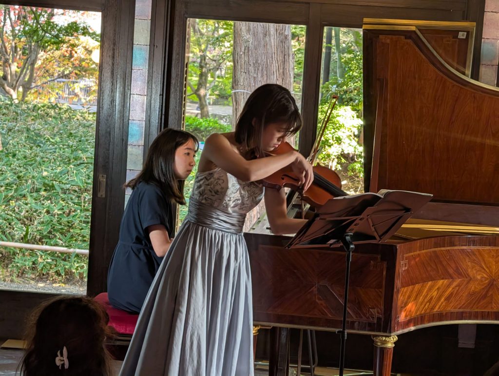 251107「公園のサロンコンサート【第1部】」@区立大田黒公園・大田黒記念館