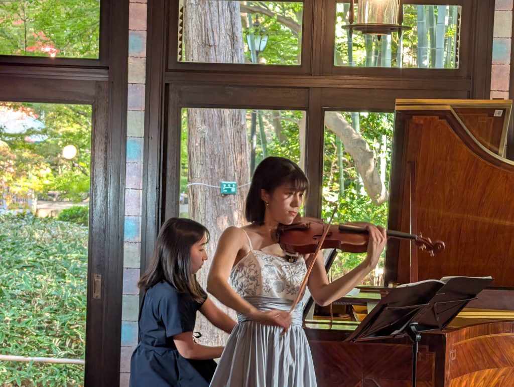 251107「公園のサロンコンサート【第1部】」@区立大田黒公園・大田黒記念館